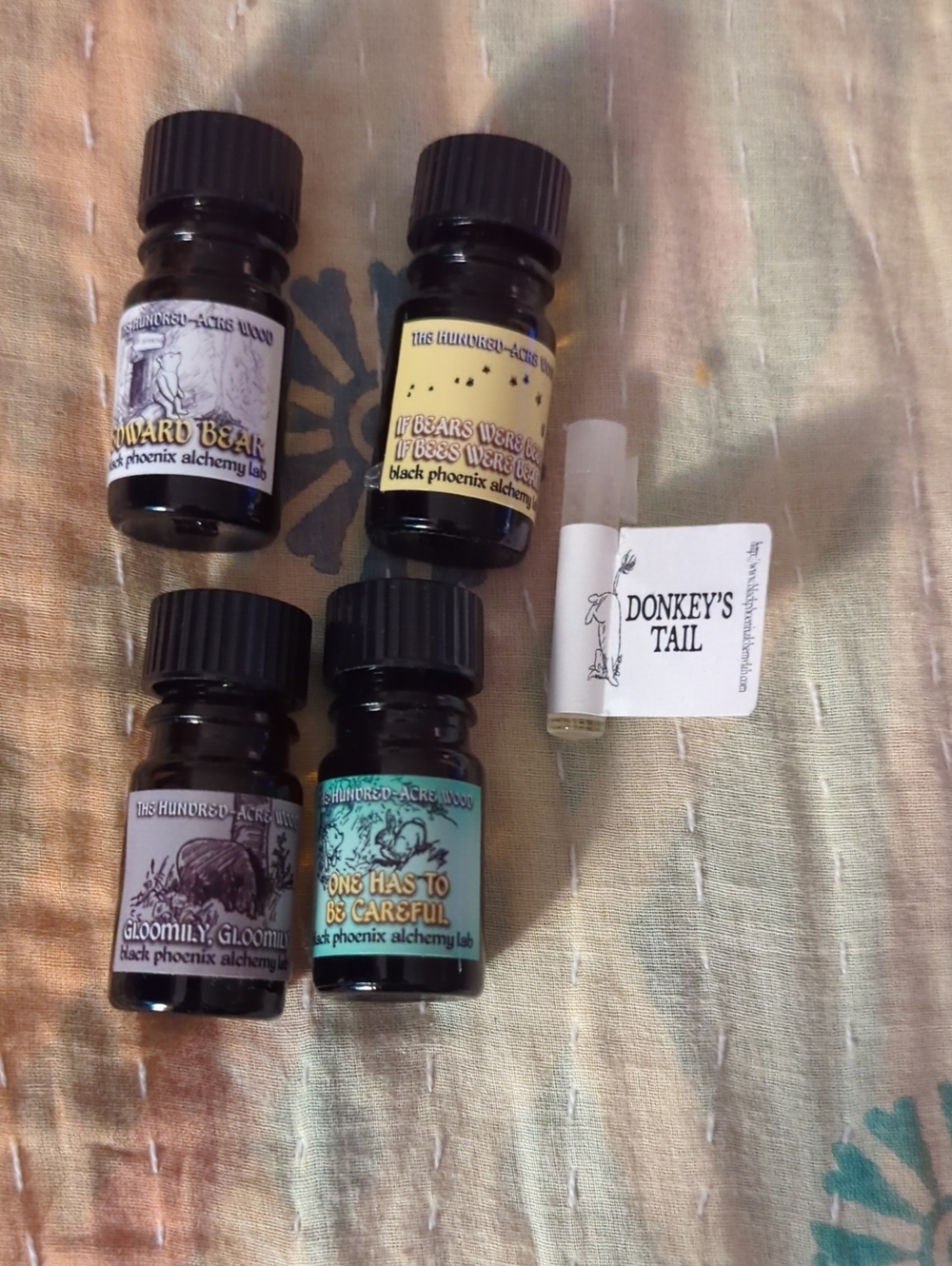 bpal Winnie The Pooh Lot Of 4 Fragrance Oils